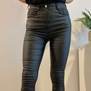 Faux Leather Leggings